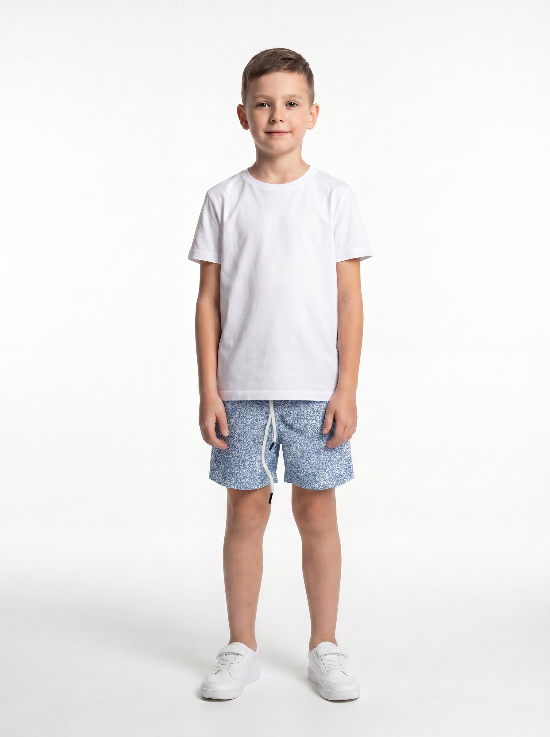 Printed Shorts Polyester Regular Fit - seven kids