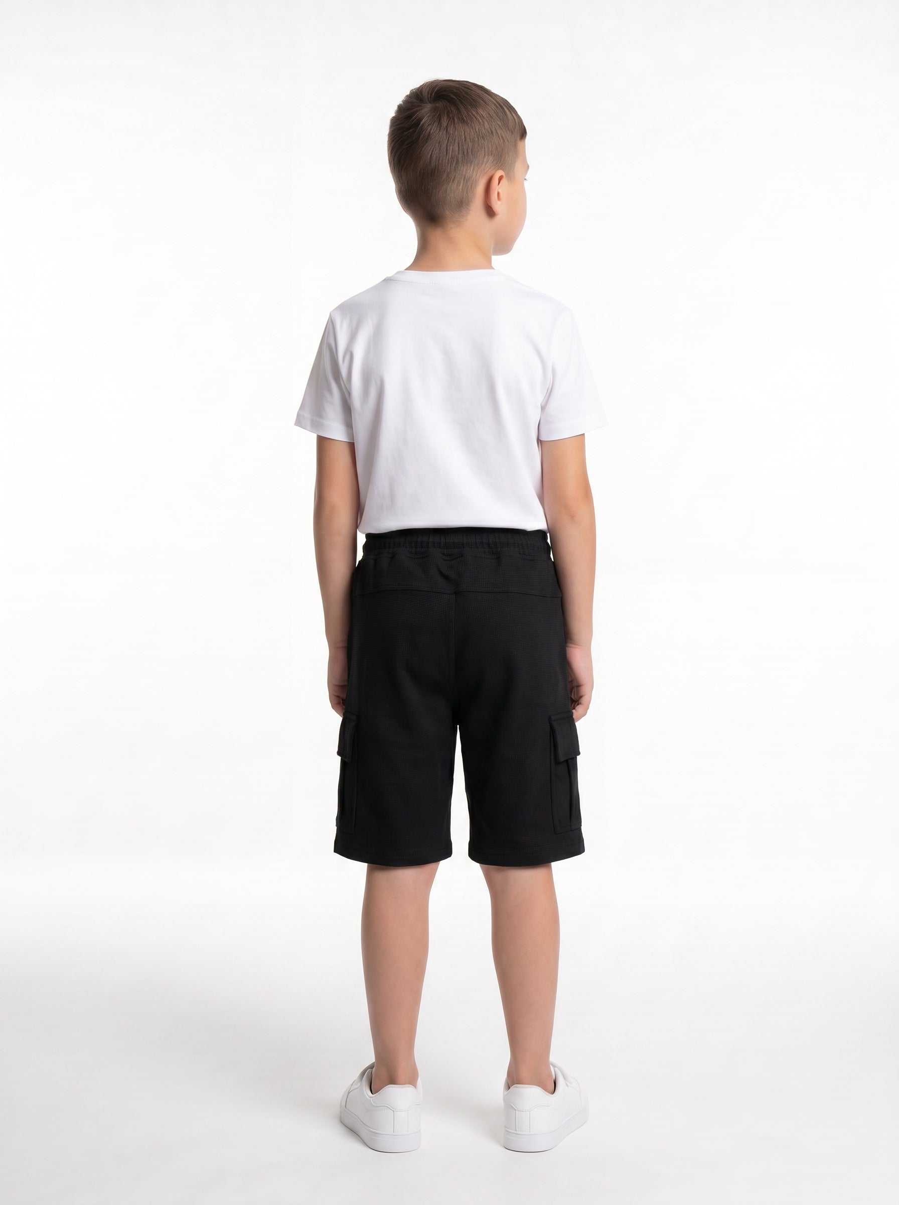 Utility Cargo Shorts Cotton Blend Regular Fit - seven kids