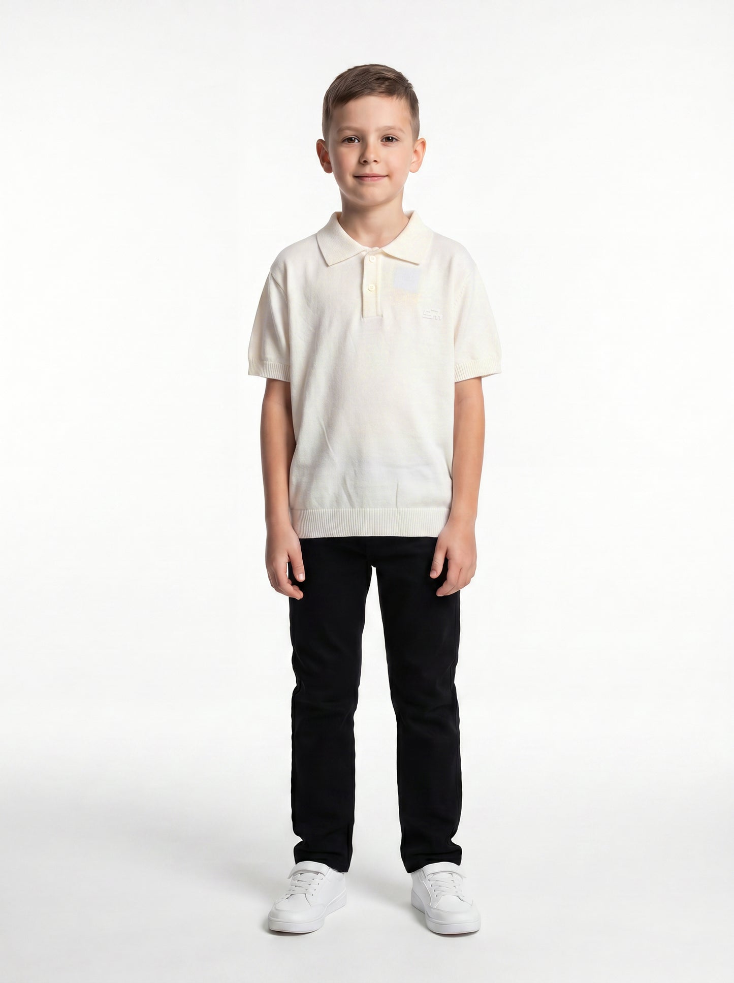Logo Graphic Polo Knit Regular Fit - seven kids