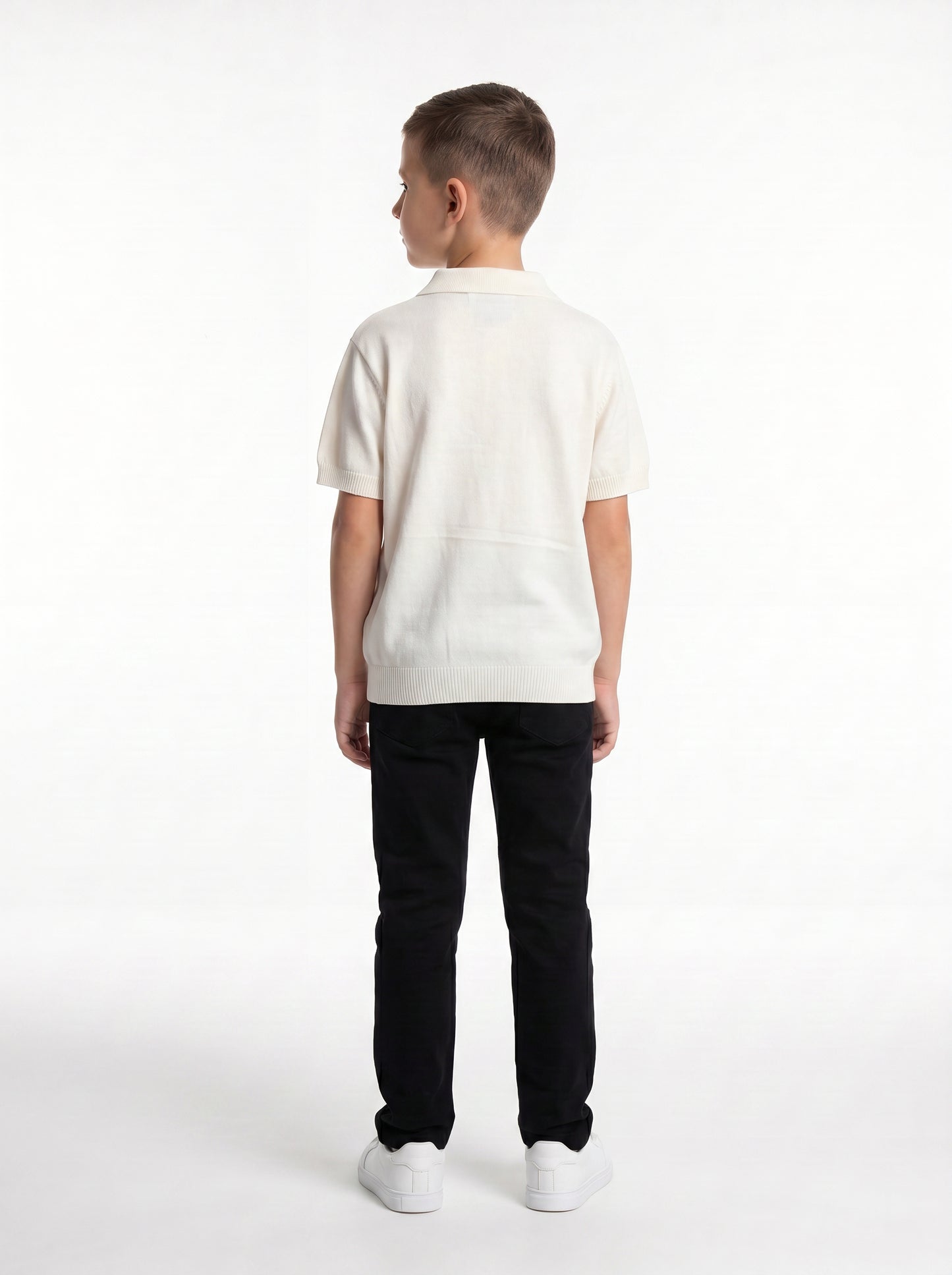 Logo Graphic Polo Knit Regular Fit - seven kids