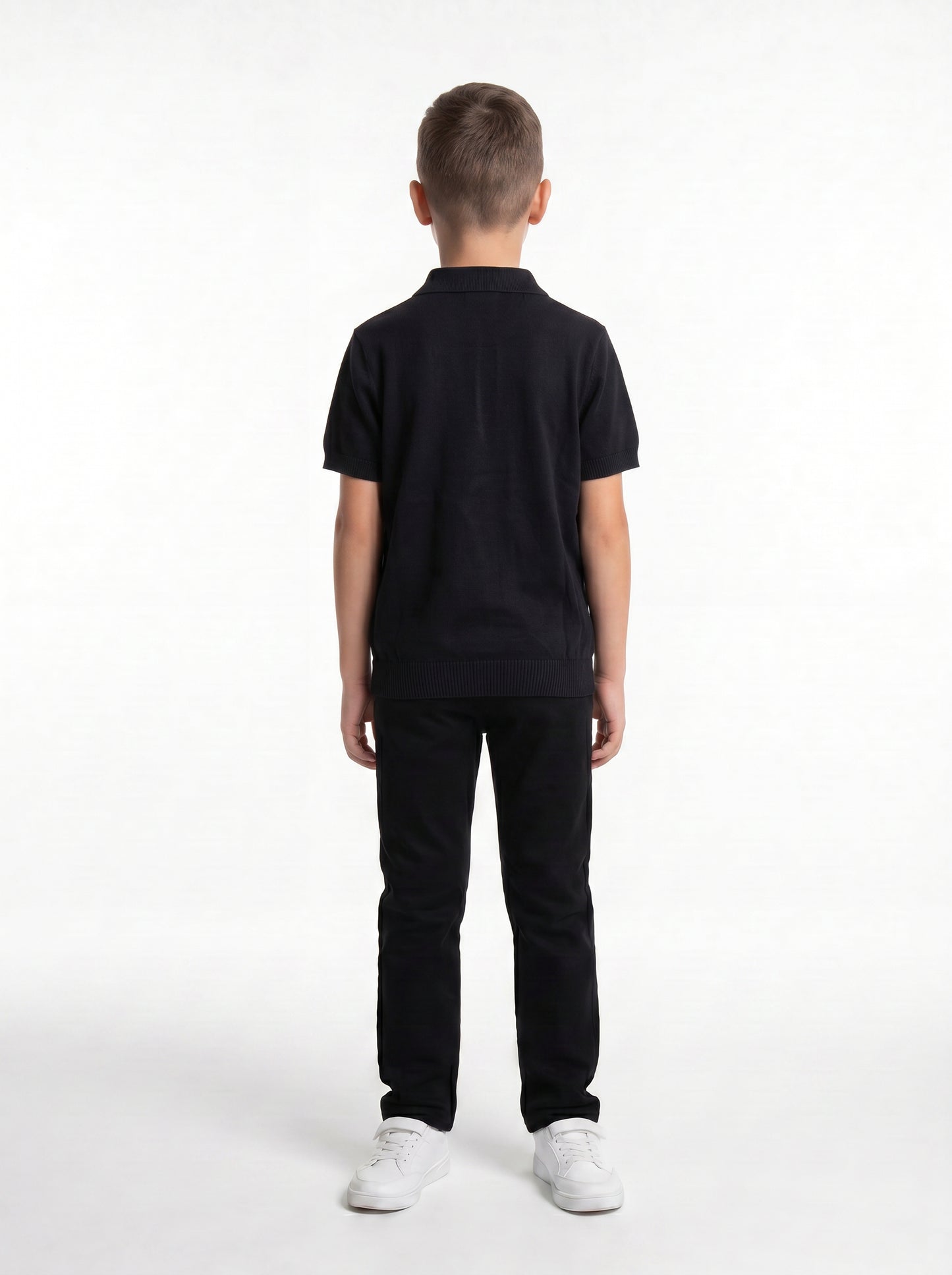 Logo Graphic Polo Knit Regular Fit - seven kids
