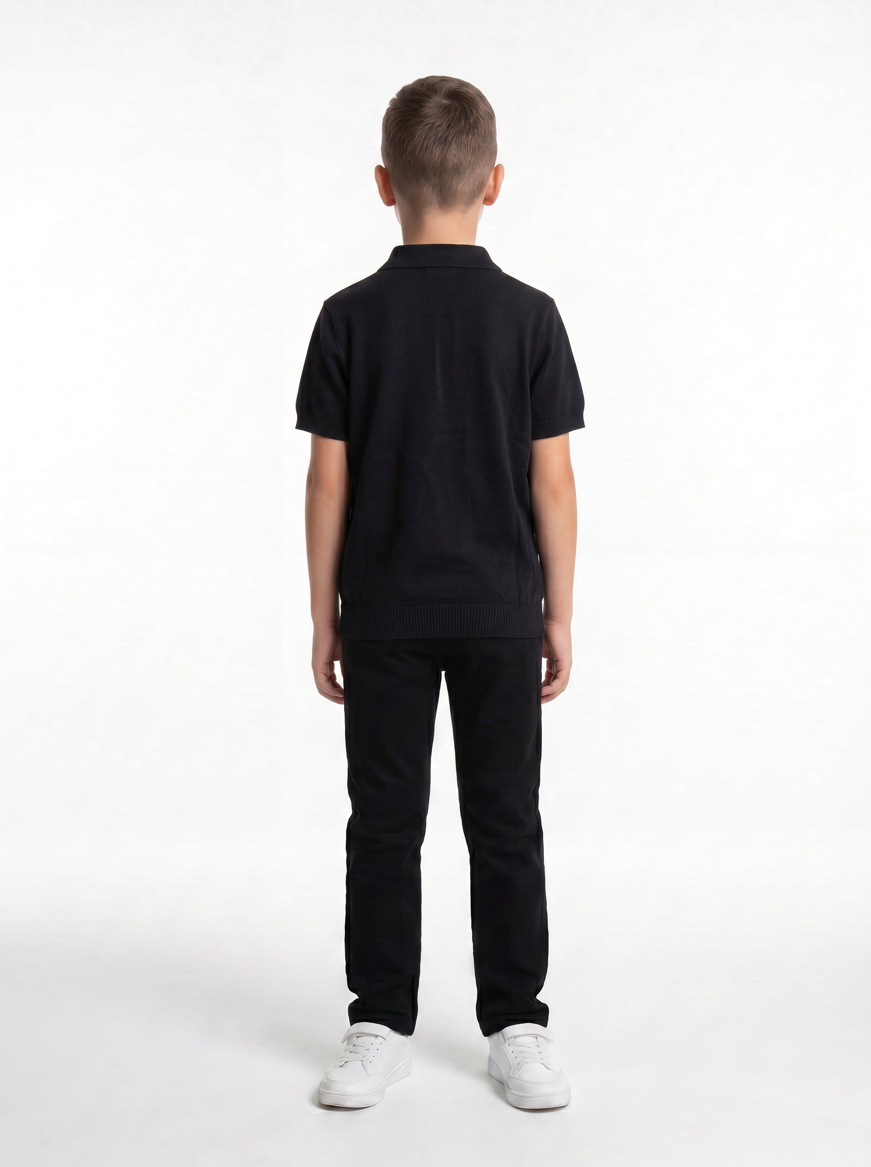 Logo Graphic Polo Knit Regular Fit - seven kids