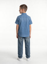 Washed Buttoned Shirt Cotton Regular Fit - seven kids
