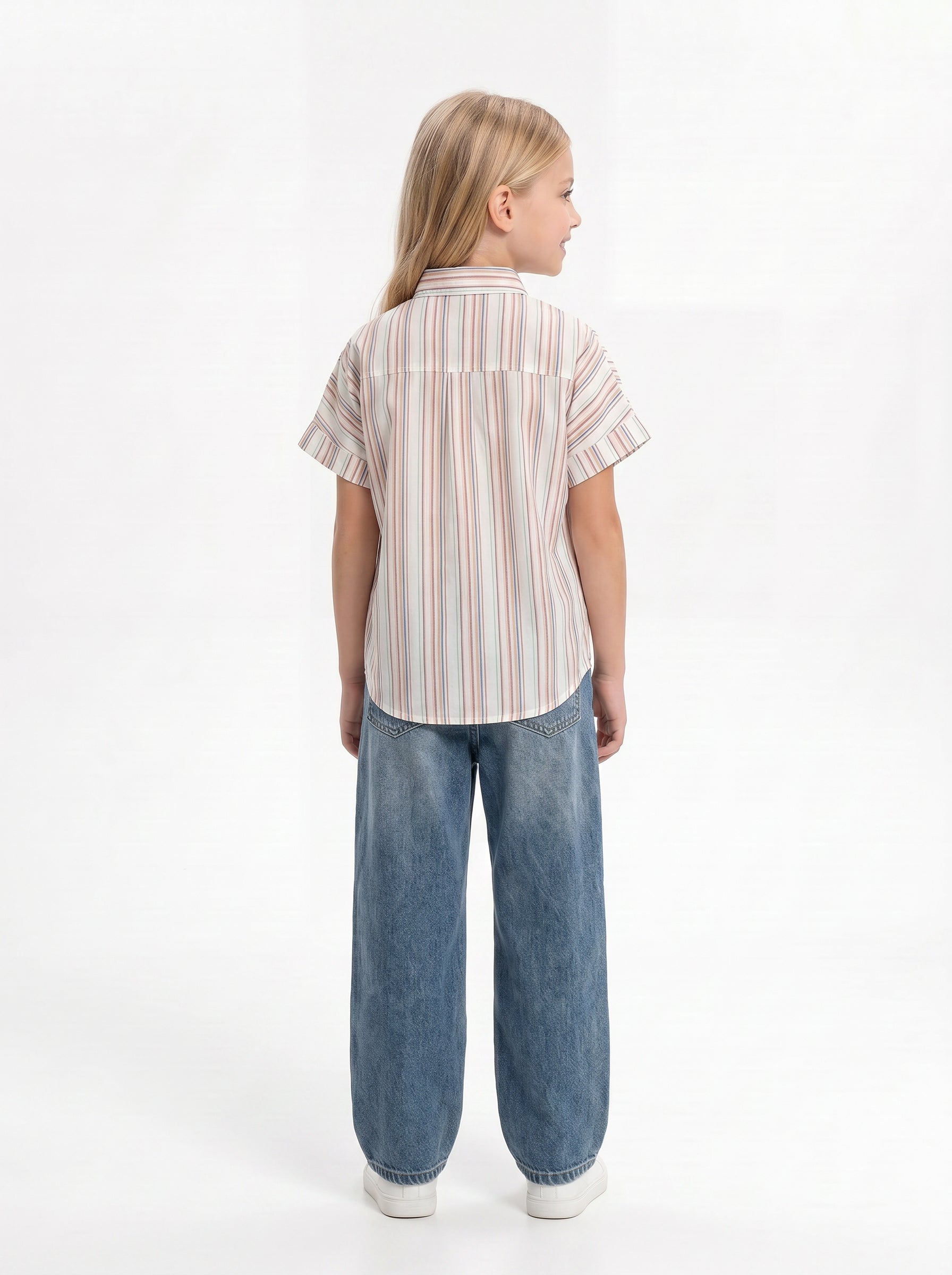 Printed Shirt Cotton Regular Fit - seven kids