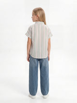 Printed Shirt Cotton Regular Fit - seven kids