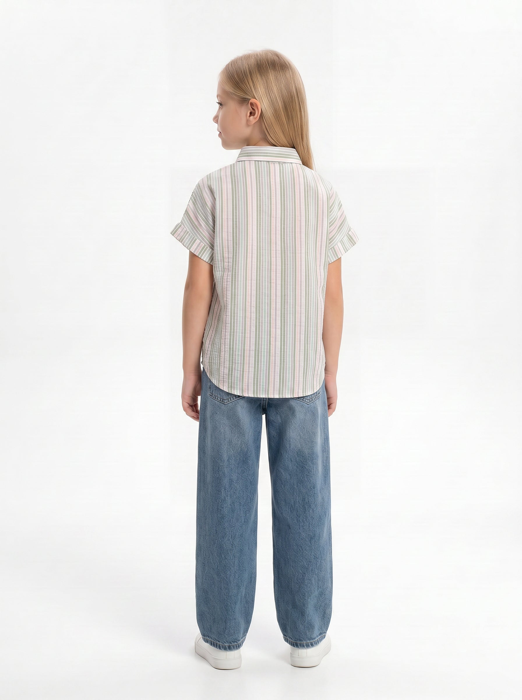 Printed Shirt Cotton Regular Fit - seven kids