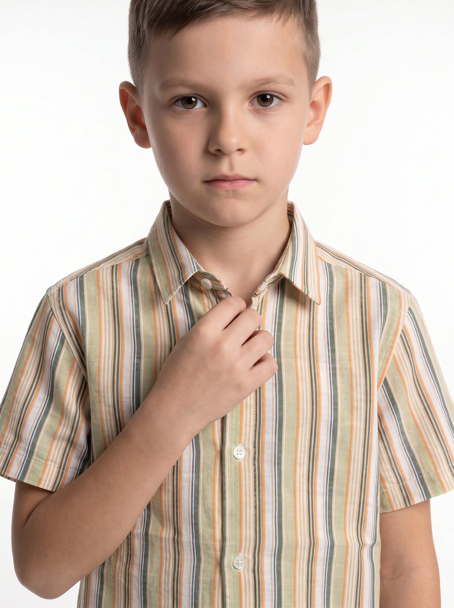 Printed Shirt Cotton Regular Fit - seven kids