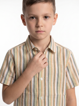Printed Shirt Cotton Regular Fit - seven kids