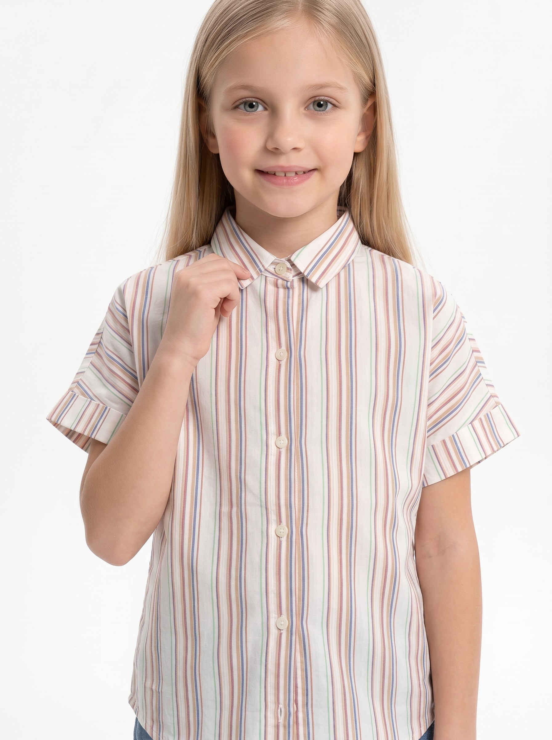 Printed Shirt Cotton Regular Fit - seven kids