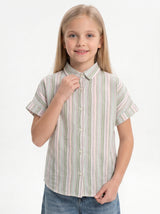 Printed Shirt Cotton Regular Fit - seven kids