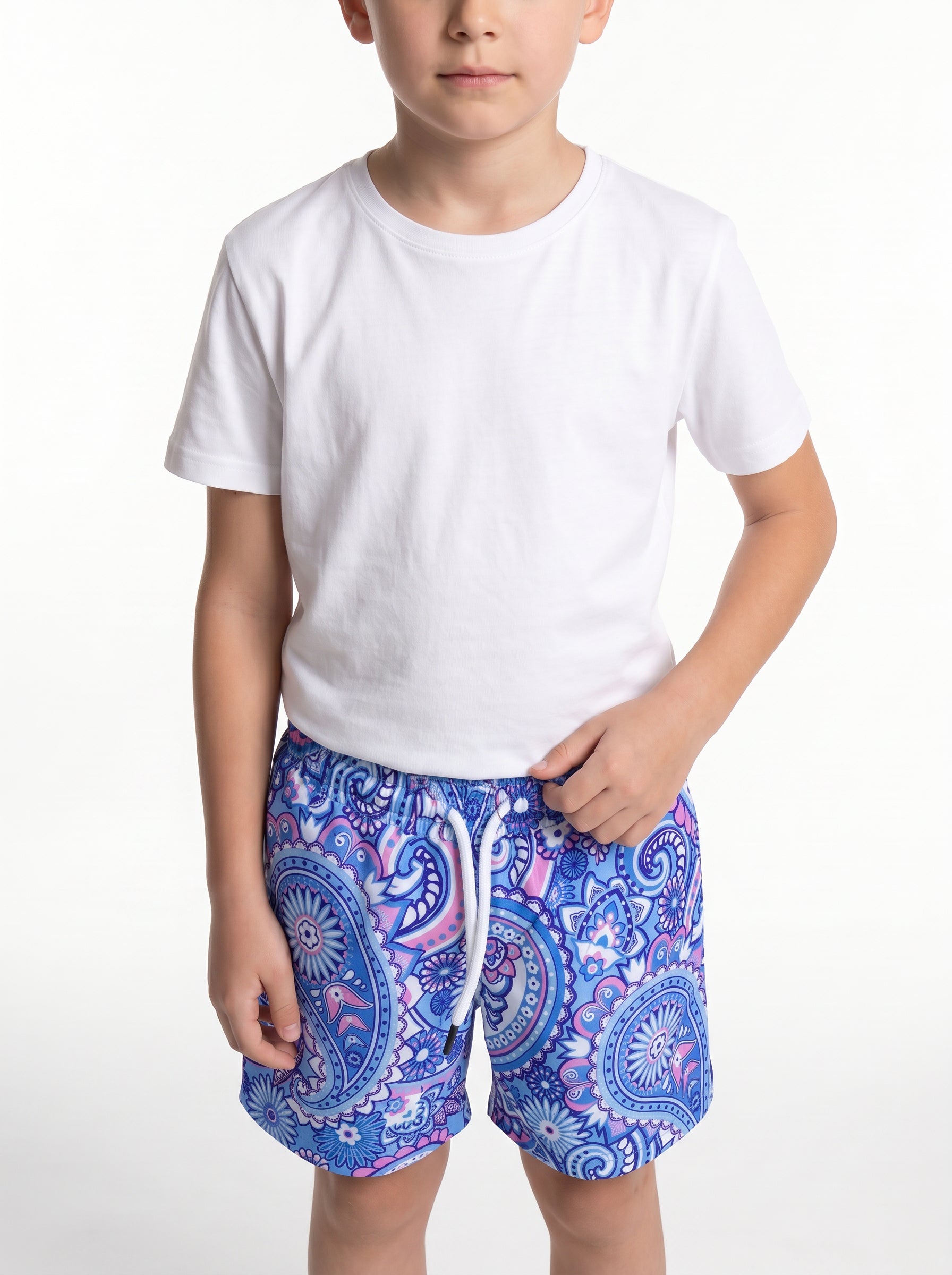Printed Shorts Polyester Regular Fit - seven kids