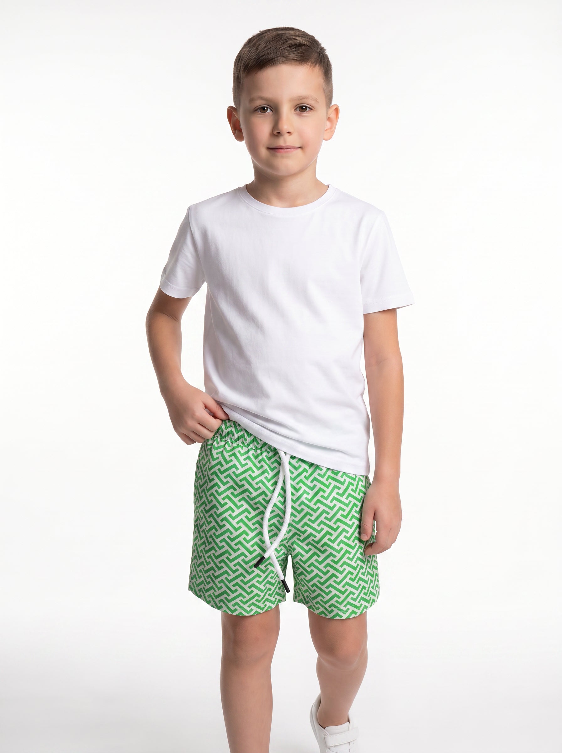 Printed Shorts Polyester Regular Fit - seven kids