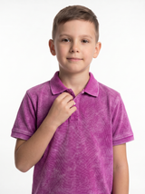 Washed Polo Shirt Knit Regular Fit - seven kids