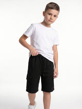 Utility Cargo Shorts Cotton Blend Regular Fit - seven kids