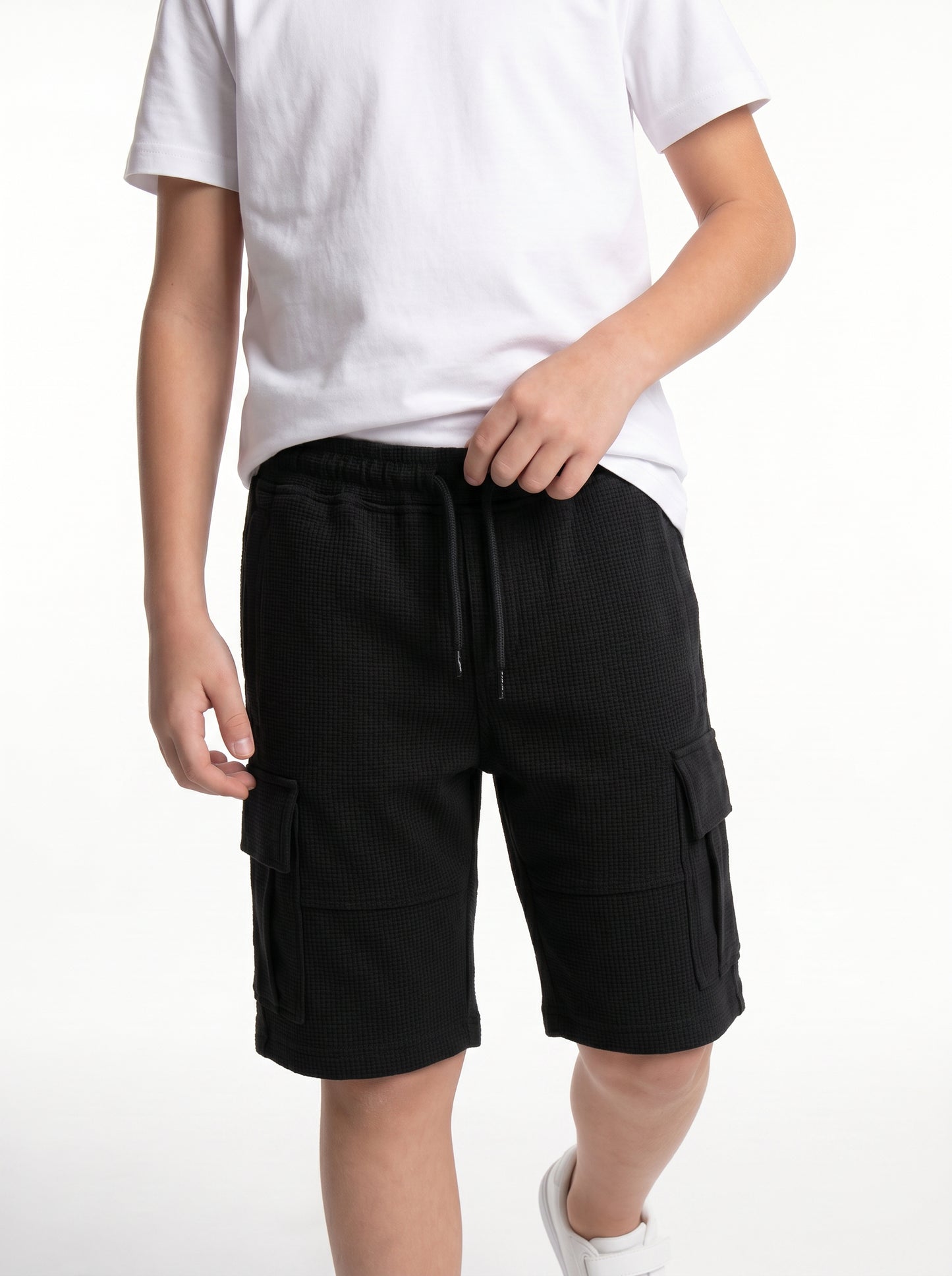 Utility Cargo Shorts Cotton Blend Regular Fit - seven kids