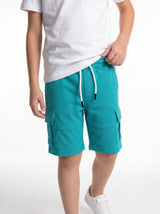 Utility Cargo Shorts Cotton Blend Regular Fit - seven kids