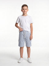 Utility Cargo Shorts Cotton Blend Regular Fit - seven kids