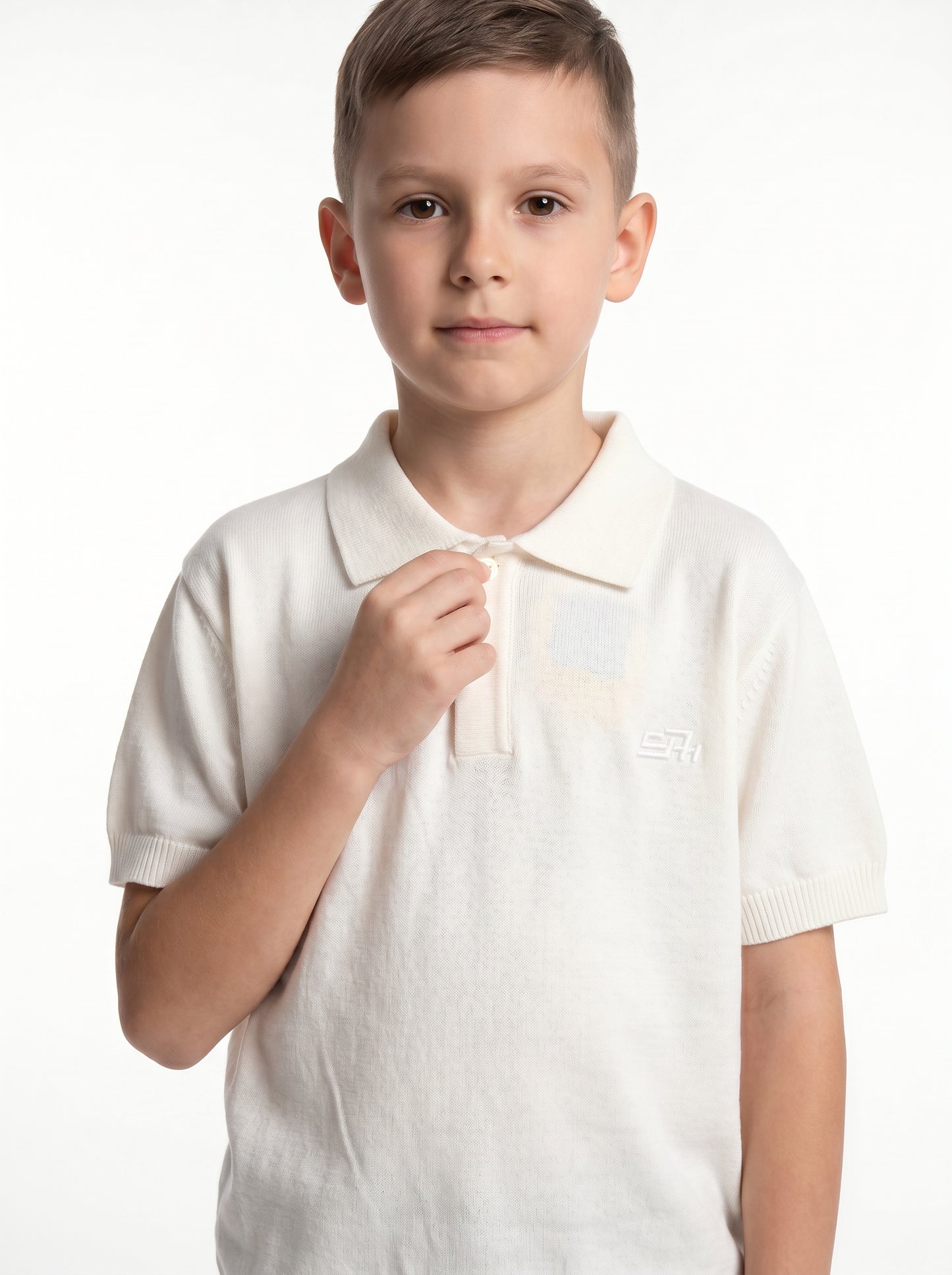 Logo Graphic Polo Knit Regular Fit - seven kids