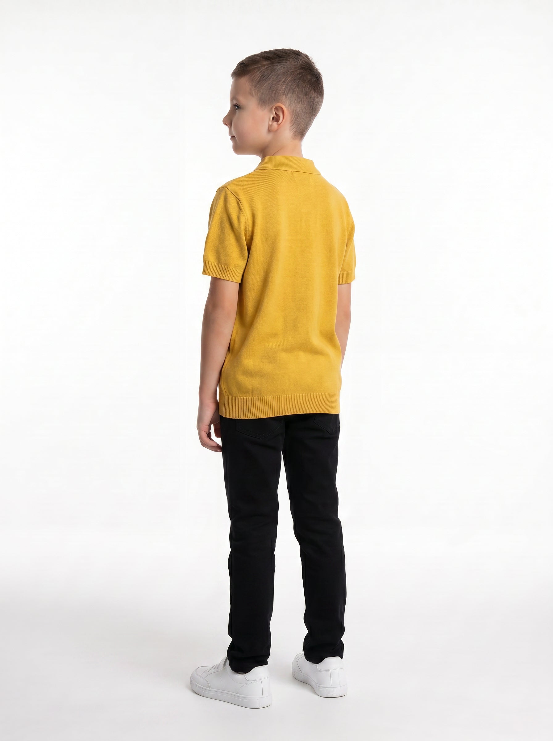 Logo Graphic Polo Knit Regular Fit - seven kids