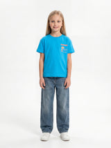 Back Print T-Shirt Cotton Regular Fit - seven kids
