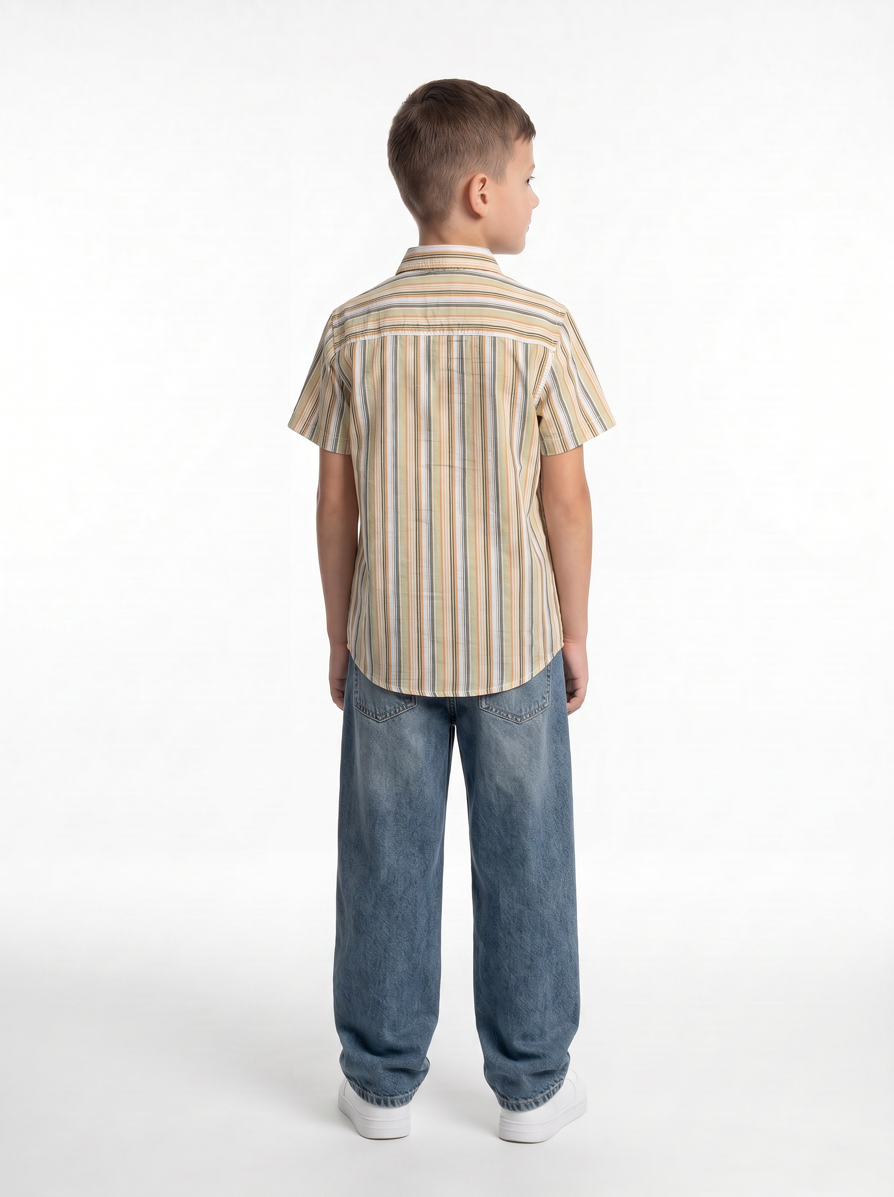 Printed Shirt Cotton Regular Fit - seven kids