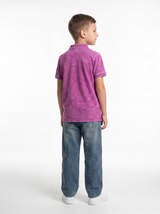 Washed Polo Shirt Knit Regular Fit - seven kids