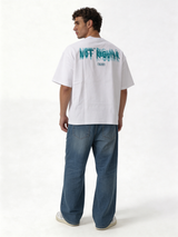 Boxy Heavyweight Cotton Graphic Tee - ink